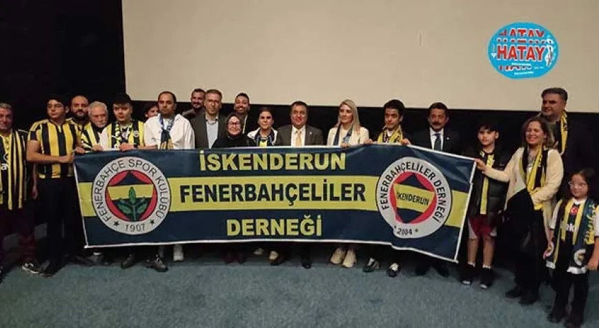 İSKENDERUN FENERBAHÇELİLER DERNEĞİ 'ZAFERİN RENGİ'NDE BULUŞTU