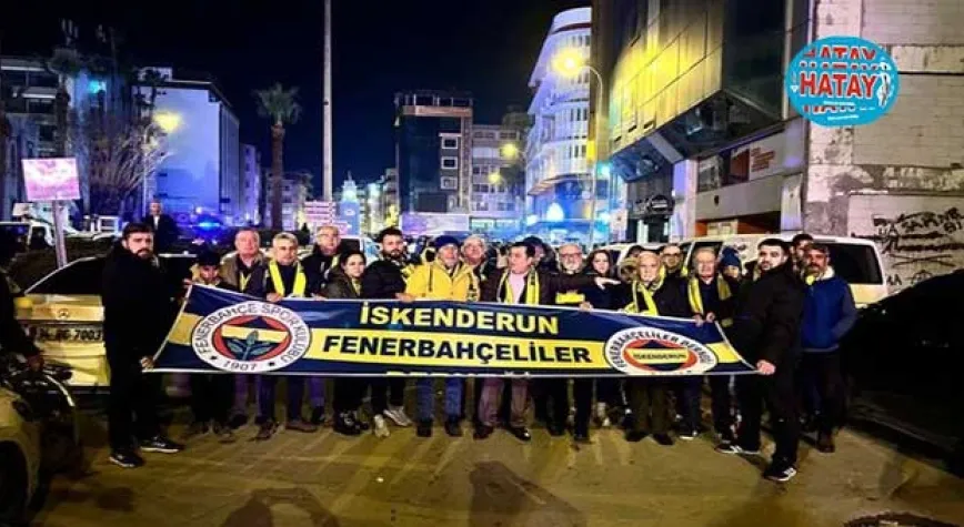 İSKENDERUN FENERBAHÇELİLER DERNEĞİNDEN SESSİZ YÜRÜYÜŞ