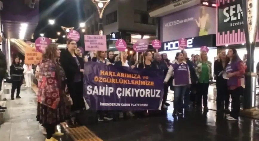 İskenderun Kadın Platformu’ndan net mesaj