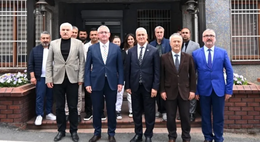 İskenderun Kaymakamı Önder, Başkan İbrahim Gül'ü Ziyaret Etti