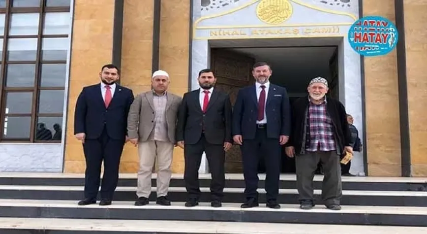 İskenderun Nihal Atakaş Camii dualarla ibadete açıldı 