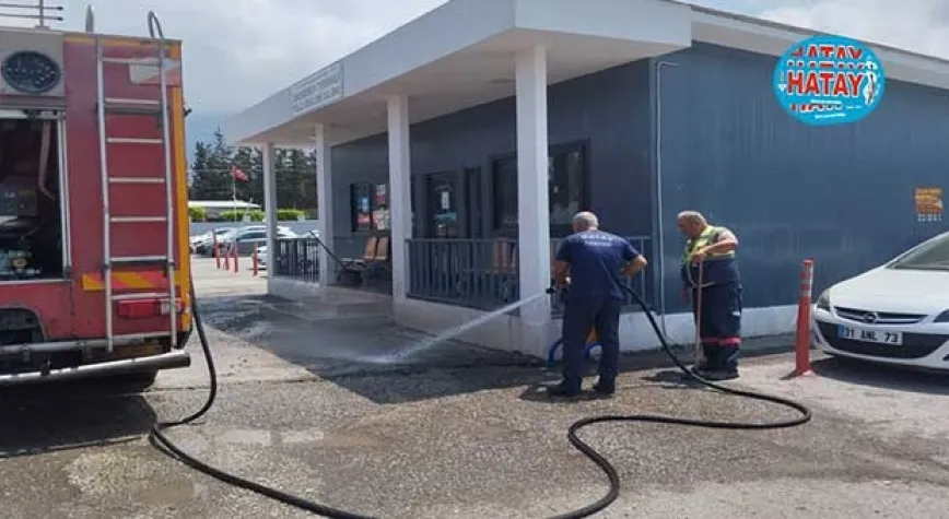 İSKENDERUN OTOGARI’NDA REVİZE ÇALIŞMALARI SÜRÜYOR
