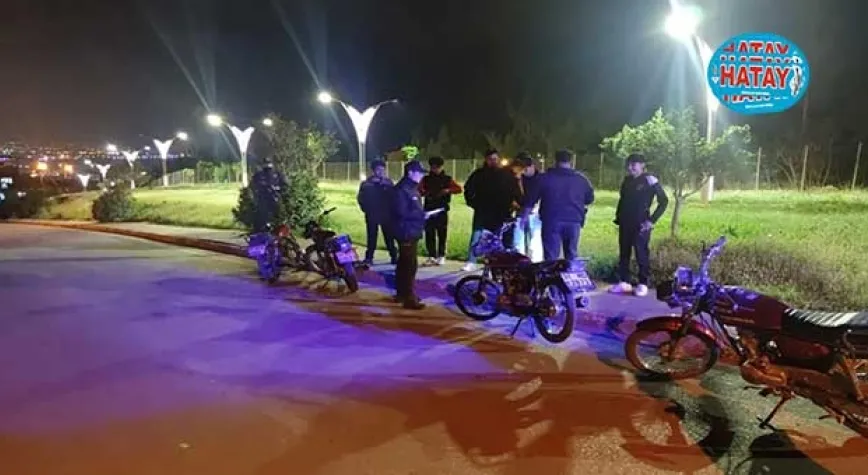 İSKENDERUN POLİSİ PARKLARI DENETLİYOR