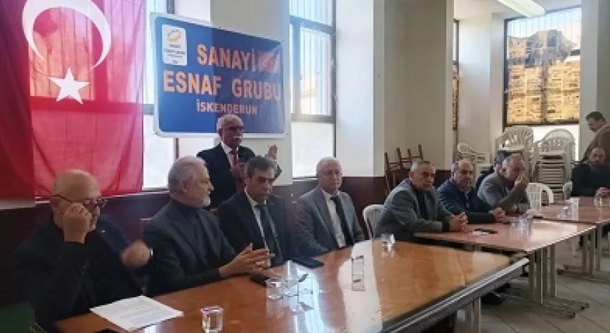 İSKENDERUN SANAYİ ESNAFI ÇIKIŞ ARIYOR