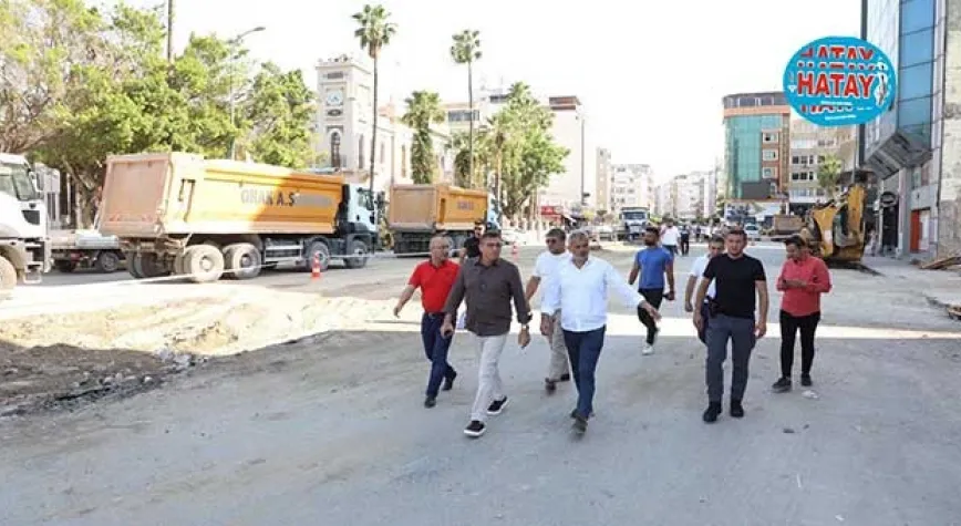 İSKENDERUN ŞEHİR MERKEZİ’NDE TRAFİK AKIŞININ YÖNÜ DEĞİŞTİ