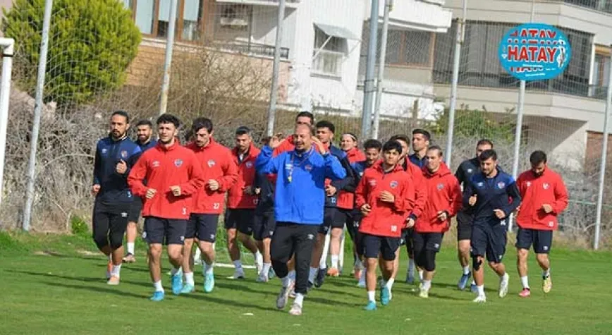 İSKENDERUN SPOR KARAMAN MAÇINA HAZIRLANIYOR