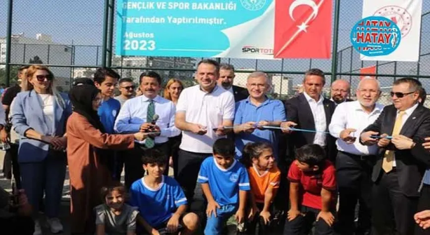 İSKENDERUN ÜSKÜDAR KONTEYNER KENT'TE AÇILIŞLAR YAPILDI