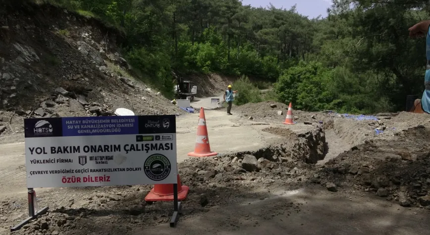 İskenderun’da 7 Bin Metrelik İçme Suyu Hattı İnşa Ediliyor