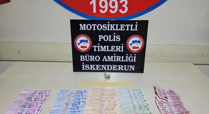 İskenderun’da durdurulan araçtan captagon çıktı!