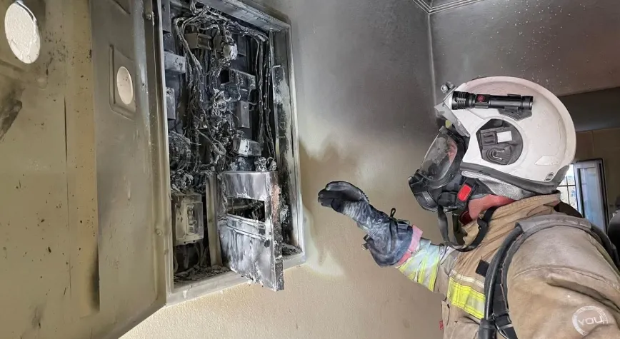 İskenderun’da Elektrik Panosu Yangını Korkuttu