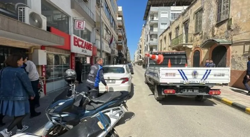 İskenderun’da Kaldırım İşgaline Geçit Yok