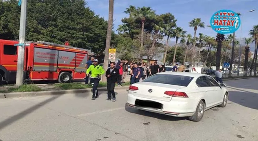 İSKENDERUN’DA KAZA