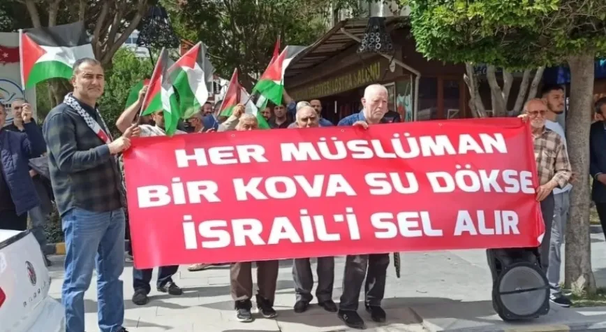 İskenderun’da Kudüs Günü Basın Açıklaması