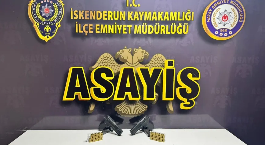 İskenderun’da Ruhsatsız Silah Operasyonu: 1 Tutuklama