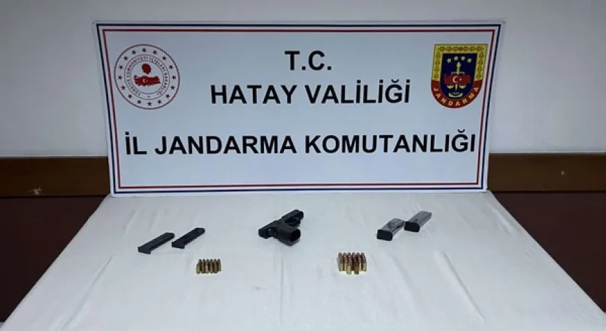 İSKENDERUN'DA  SİLAH OPERASYONU