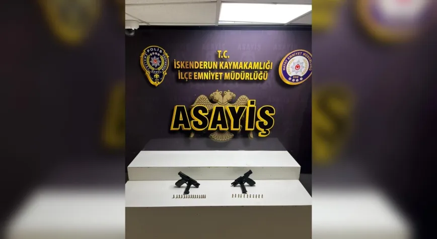 İskenderun’da silahlı yaralamaya 2 tutuklama