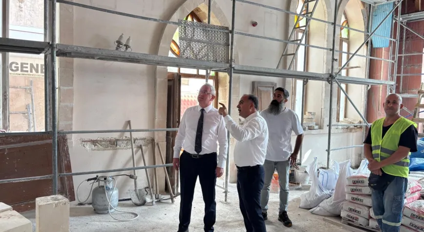 İskenderun’da Tarihi Kiliseler Yenileniyor