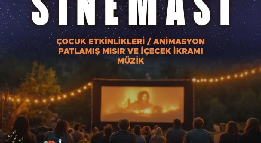 İskenderun’da Ücretsiz Açık Hava Sineması