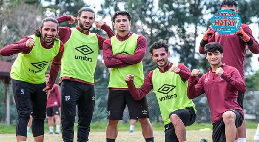 İSKENDERUNSPOR SARIYER MAÇINA HAZIRLANIYOR