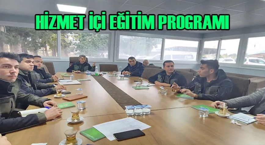 İŞLETME MÜDÜRLÜKLERİNDE EĞİTİM…