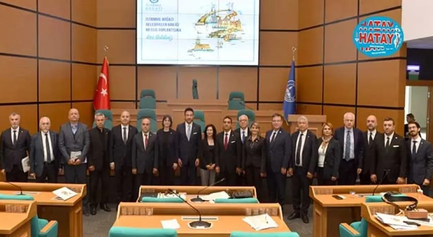 İSTANBUL BOĞAZI BELEDİYELER BİRLİĞİ BAŞKANLIĞINA RIZA AKPOLAT SEÇİLDİ