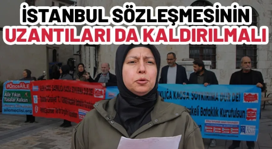 İSTANBUL SÖZLEŞMESİNDEN ÇEKİLMEK YETMEZ