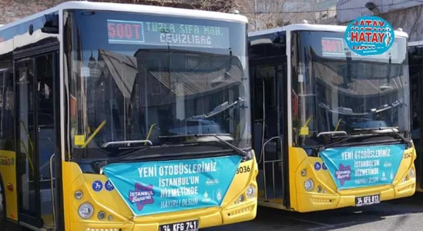 İSTANBUL’UN EFSANE HATTINA 5 YENİ OTOBÜS DAHA