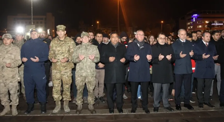 İSTE Rektörü Duruel, 6 Şubat Depremlerinin Anma Programına Katıldı