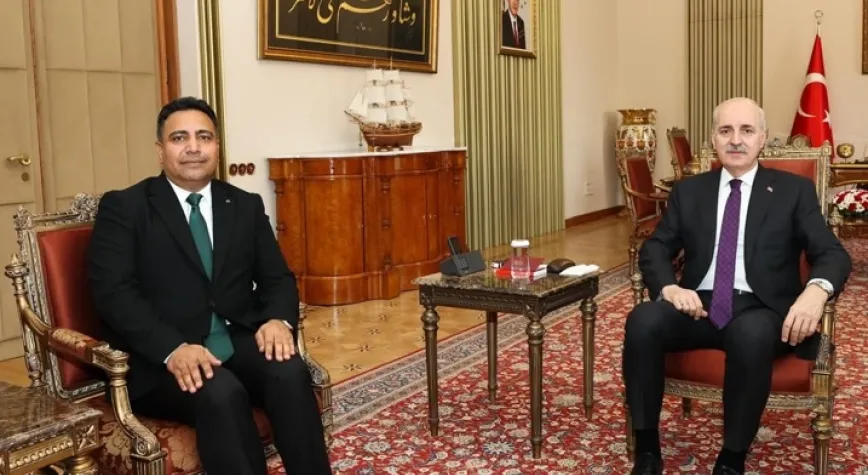 İSTE Rektörü Duruel’den TBMM Başkanı Numan Kurtulmuş’a Ziyaret