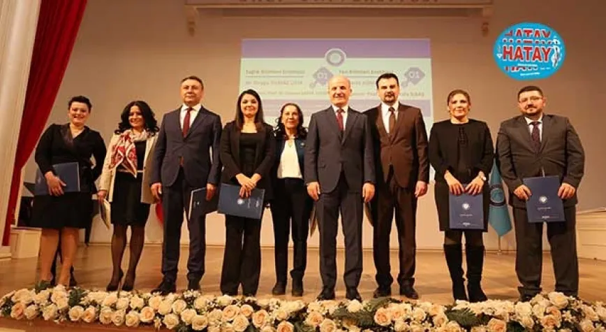 İSTE’Lİ AKADEMİSYEN YILIN TEZİ ÖDÜLÜNÜ YÖK BAŞKANI’NDAN ALDI