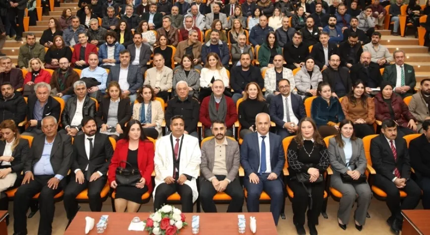 İSTE’NİN YENİ REKTÖRÜ PROF. DR. DURUEL, TANIŞMA PROGRAMINDA TEBRİKLERİ KABUL ETTİ