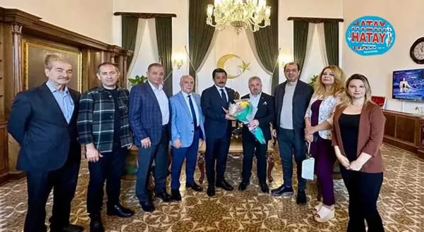 İSTUDER'DEN KAYMAKAM DEMİRYÜREK'E ZİYARET
