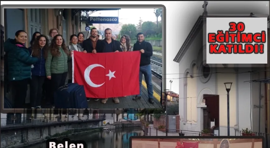  İTALYA’DA EĞİTİM ALDILAR!