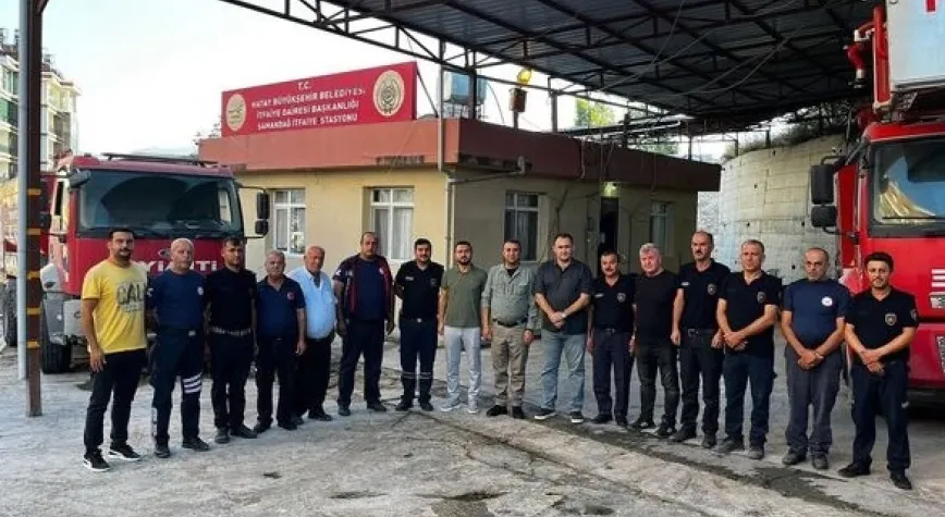 İTFAİYE EKİPLERİ HAZIR KITA