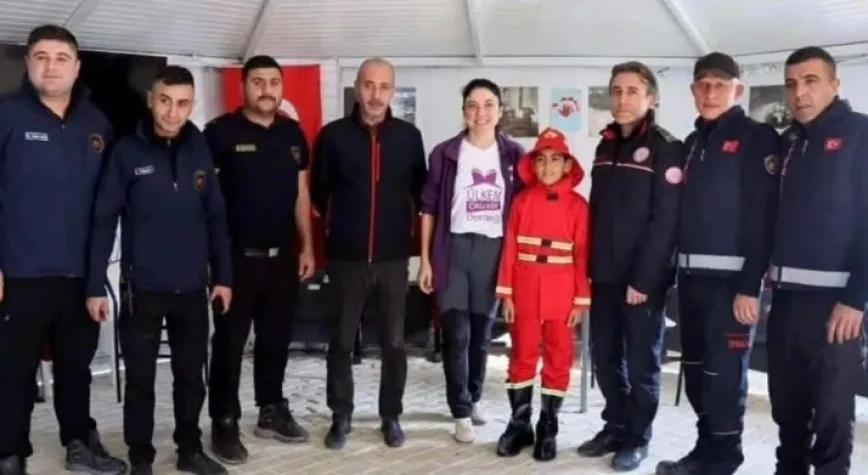 İTFAİYECİ OLMA HAYALİ GERÇEK OLDU