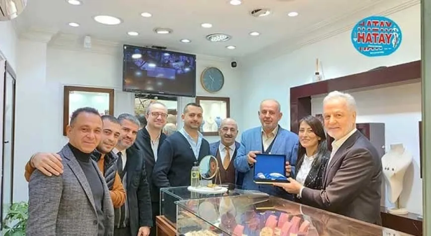 İTSO Başkanı Yılmaz Kuyumcu Esnaflarını Ziyaret Etti