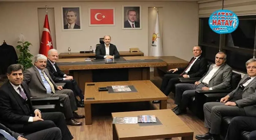 İTSO ve İSMO Yönetimi Milletvekili Özel’i Ziyaret Etti