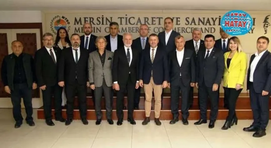 İTSO Yönetiminden Mersin Ticaret ve Sanayi Odasına Ziyaret
