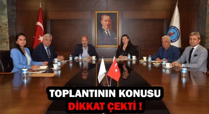 İTSO'DA TOPLANTI!