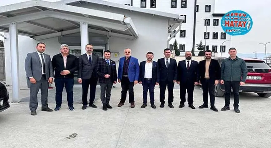 İYİ PARTİ’Lİ ADAYLARDAN ATSO ZİYARETİ