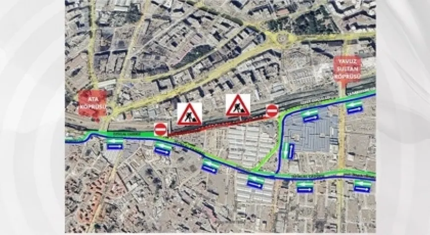İzzet Güçlü Caddesi Trafiğe Kapatıldı