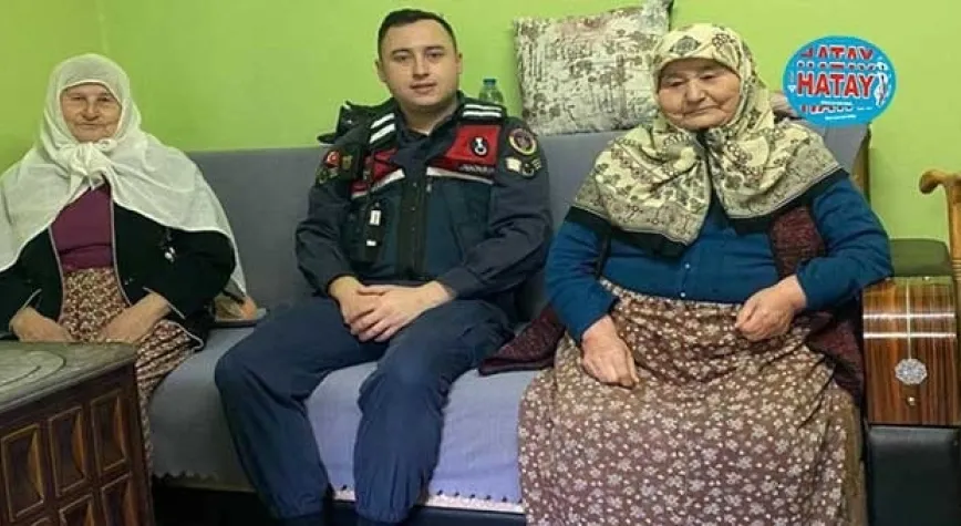 Jandarma Yaşlı Çınarları Unutmuyor