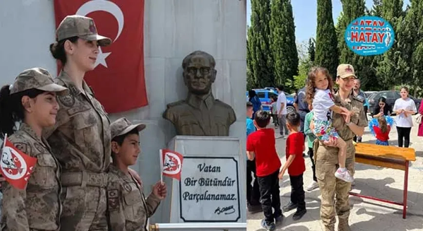 JANDARMA’DAN 23 NİSAN’A ÖZEL ETKİNLİK