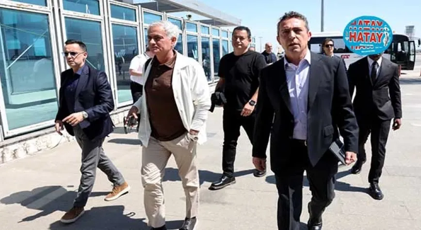 Jose Mourinho, Fenerbahçe için İstanbul’a geldi