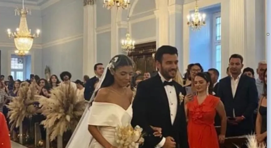 JUANNA VE ALİ GÖRKEMLİ DÜĞÜN TÖRENİ İLE DÜNYAEVİNE GİRDİ