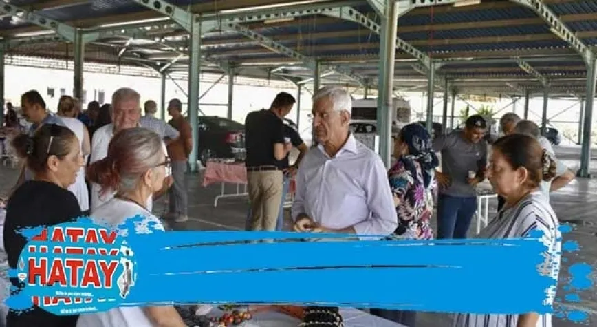KADIN ELİ SEMT PAZARI KURULDU
