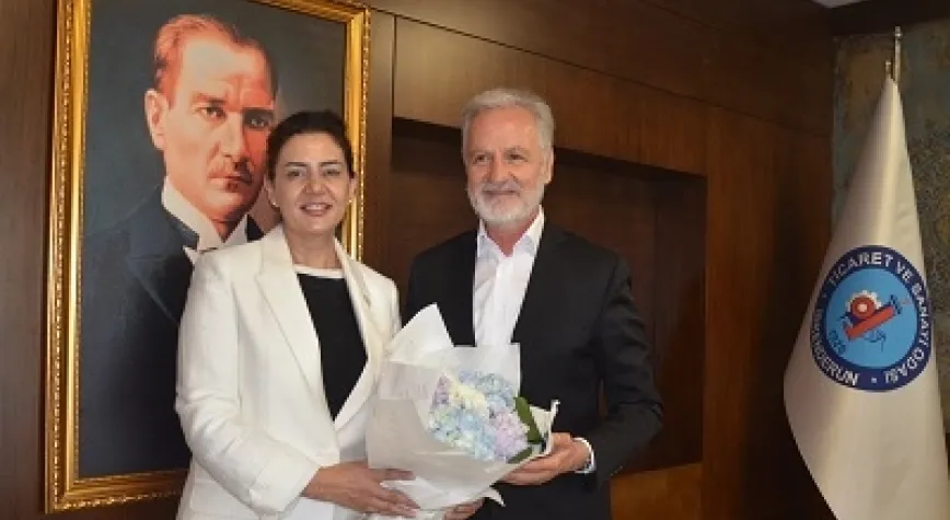 KAGİD’DEN BAŞKAN YILMAZ'A NEZAKET ZİYARETİ