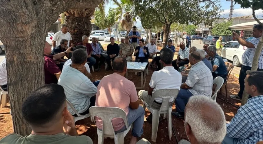 Kahraman Aktepe’de Vatandaşlarla Buluştu