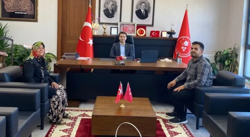 Kahraman Gazi ve ailesini ağırladı