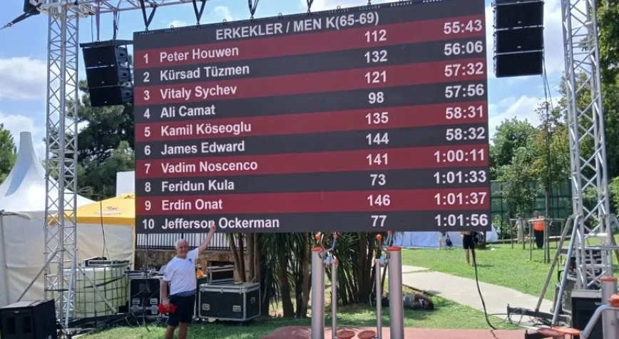KAMİL KÖSEOĞLU 5. OLDU